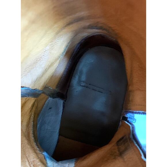 Vintage 1883 Lucchese Distressed Women’s 16” Shaft Boots SZ 8.5 - Picture 11 of 12